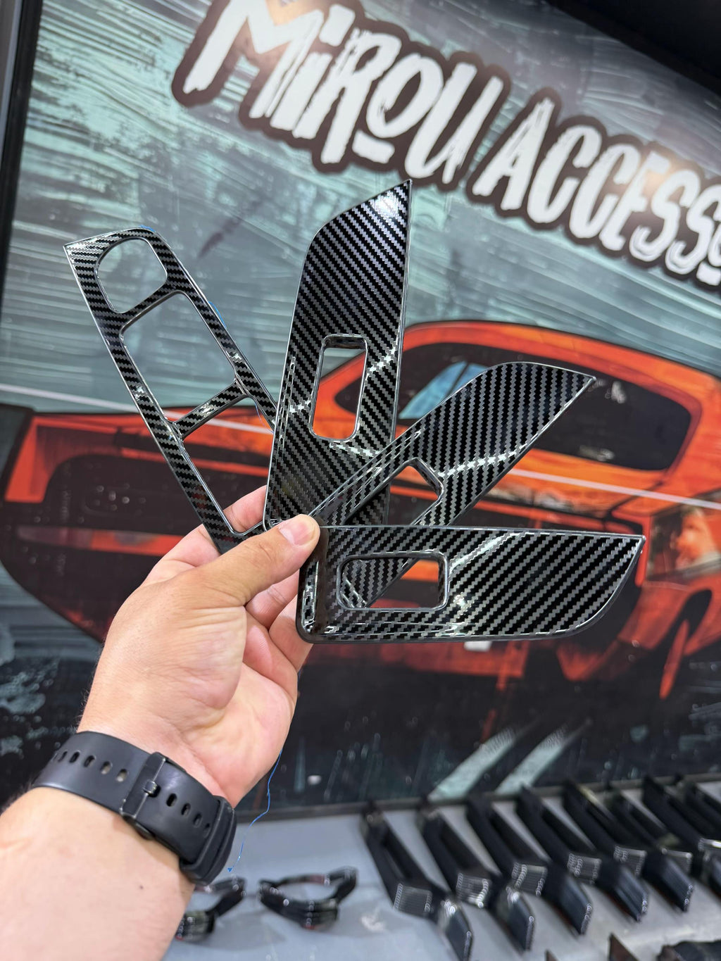 Kit Carbon intérieur complet coolray 6 pièces
