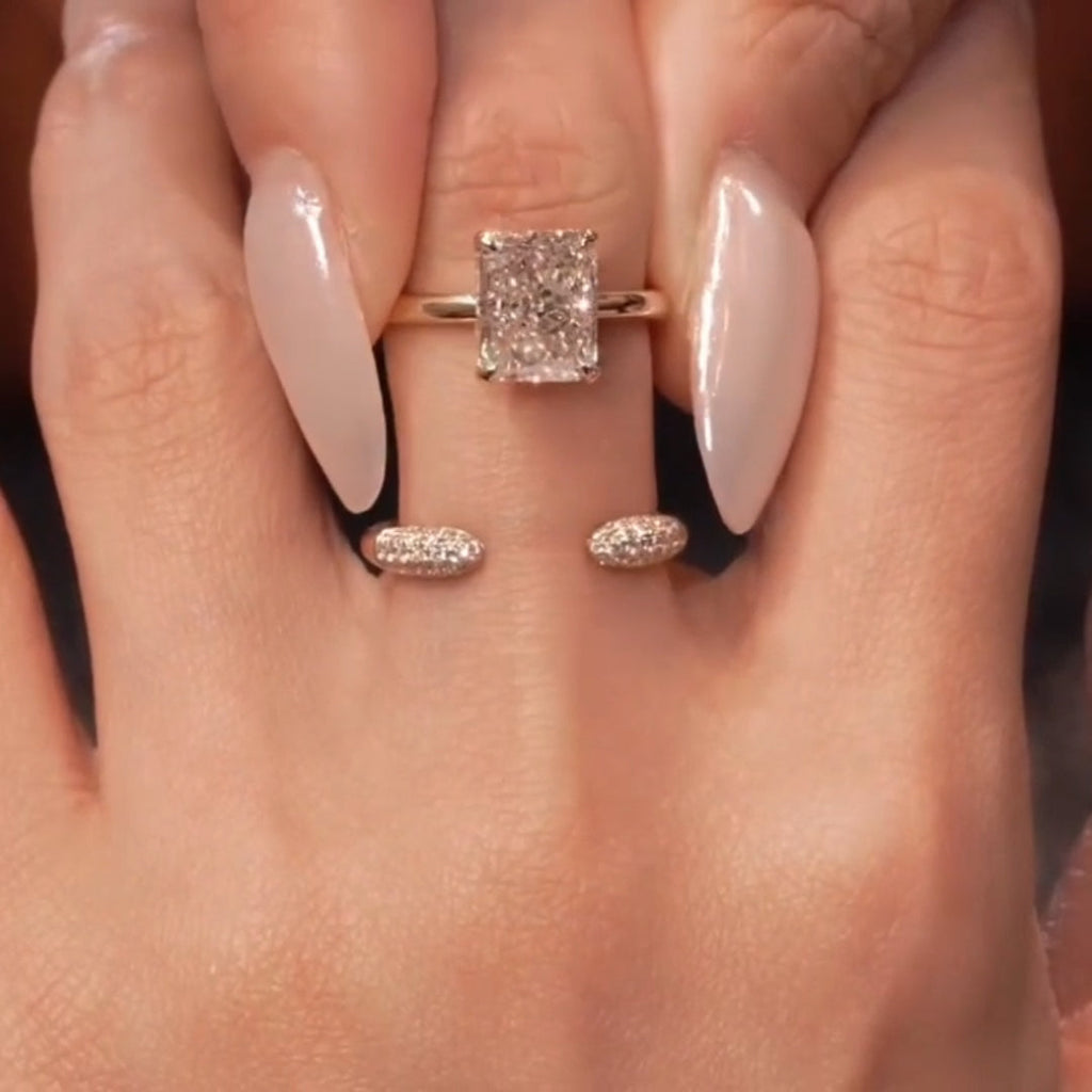 Bague Vintage “Éclat Royal” (taille standard/Acier inoxydable)