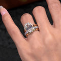 Pear-Shaped Double Band / Split-Shank
